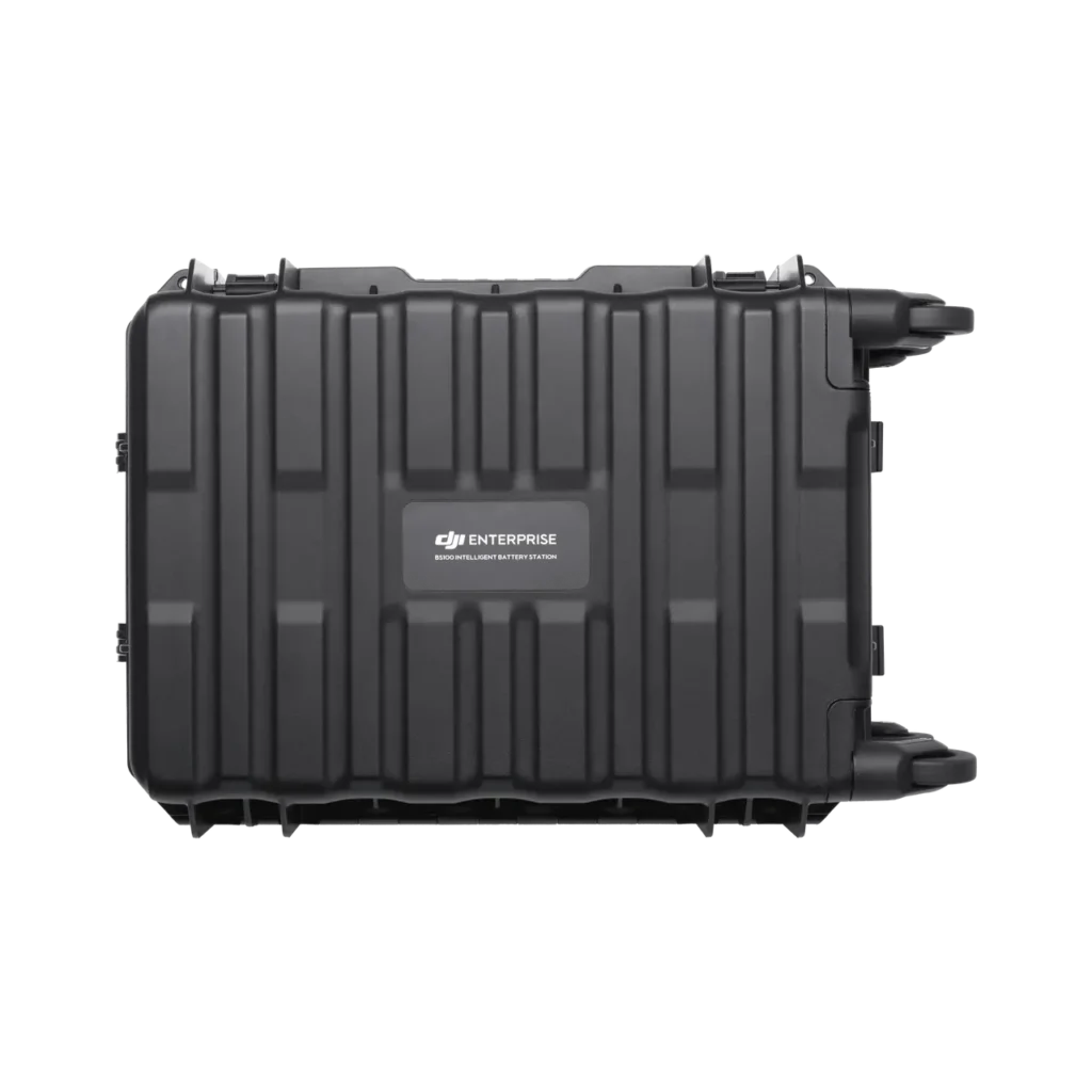 DJI BS100 Intelligent Battery Station in its closed case