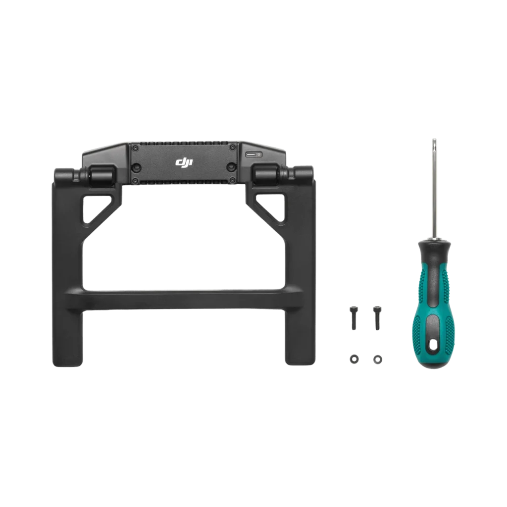 DJI RC Plus 2 sub2G SDR Module product image showing the controller mounting frame and installation hardware