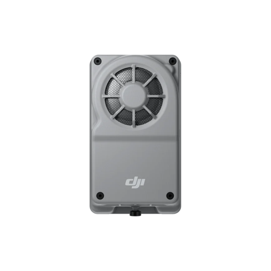 DJI Manifold 3 onboard computing unit, front view with cooling fan